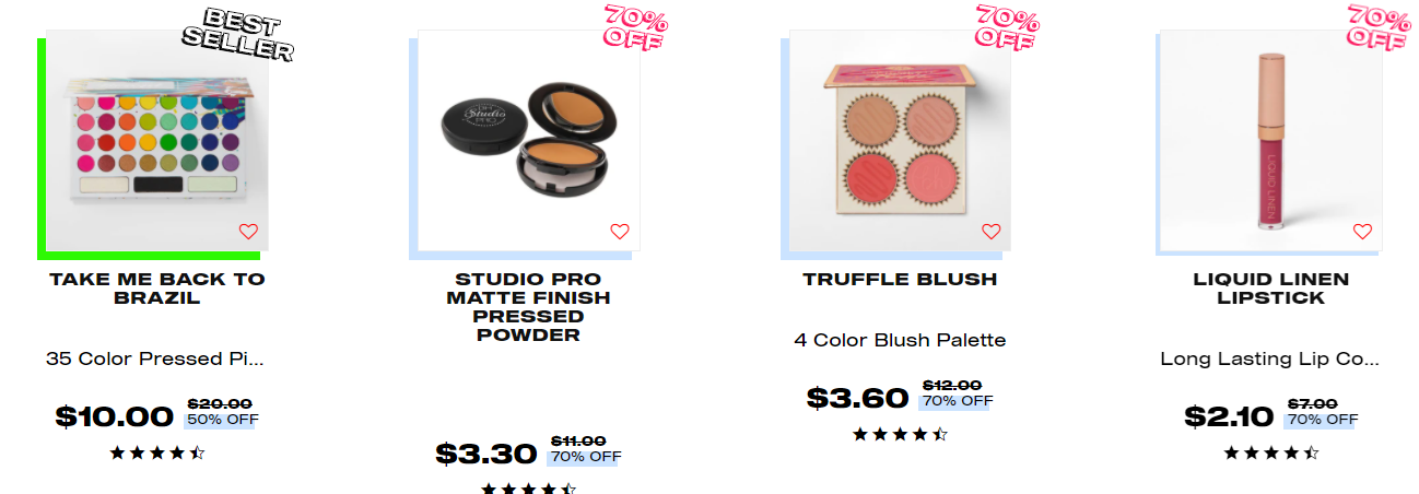 1 10 - BH Cosmetics Cyber Monday 2022