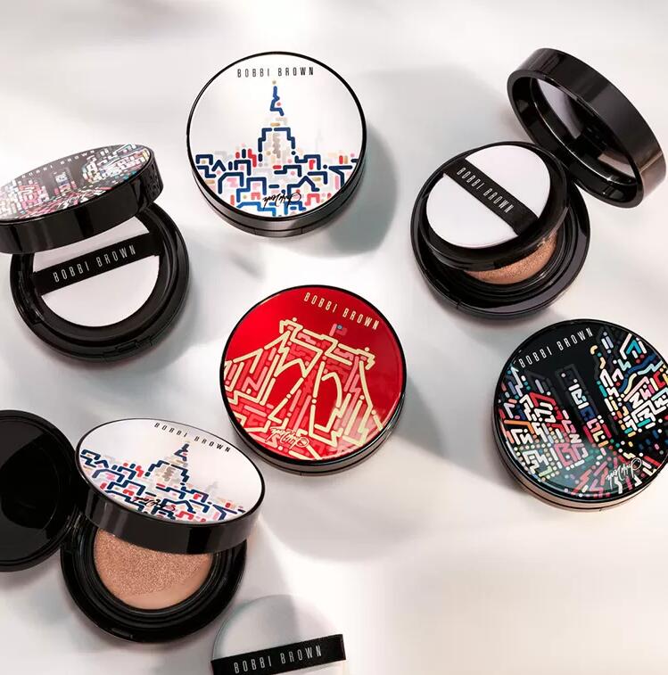 Bobbi Brown Yoon Hyup Air Cushion Foundation 2019 - Bobbi Brown collaborates with Yoon Hyup to launch New Urban-Themed Air-Cushion Cases