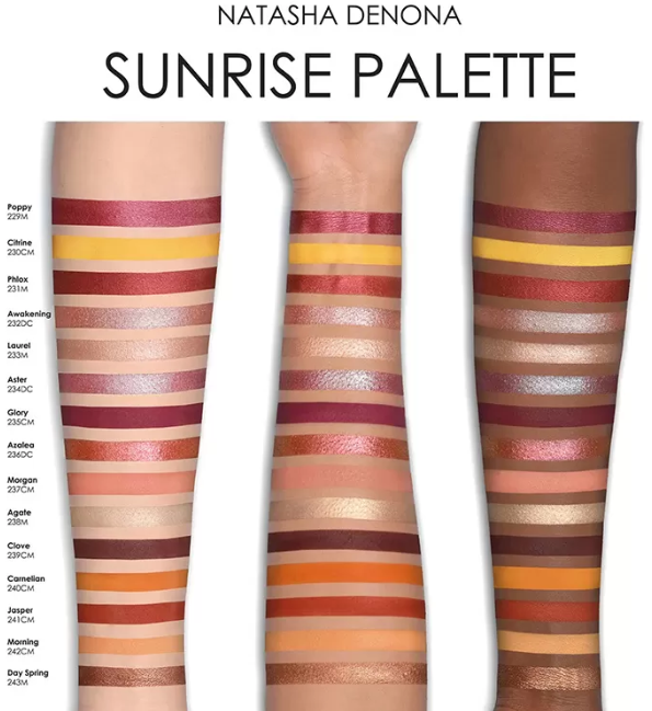 Natasha Denona Sunrise Eyeshadow Palette For Summer 20192 - Natasha Denona Sunrise Eyeshadow Palette For Summer 2019