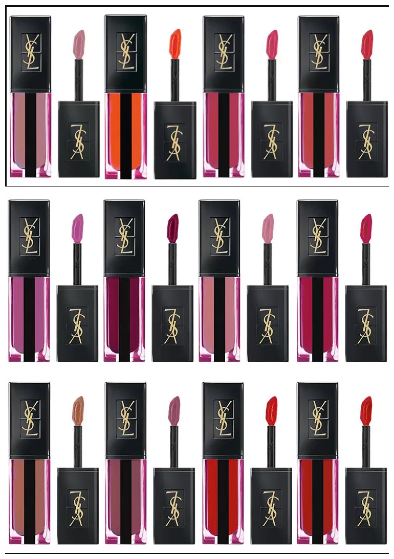 YSL Vernis A Levres Water Stain Collection Summer 2019 1 - YSL Vernis A Levres Water Stain Collection Summer 2019