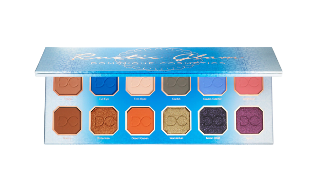 DOMINIQUE COSMETICS RUSTIC GLAM EYESHADOW PALETTE FOR SUMMER 2019 - DOMINIQUE COSMETICS RUSTIC GLAM EYESHADOW PALETTE FOR SUMMER 2019