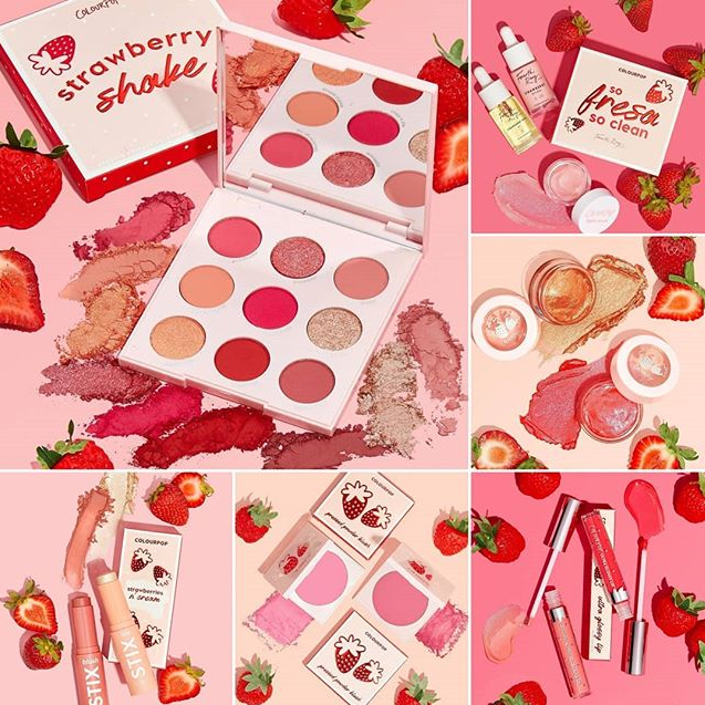 COLOURPOP NEW STRAWBERRY COLLECTION 1 - COLOURPOP NEW STRAWBERRY COLLECTION