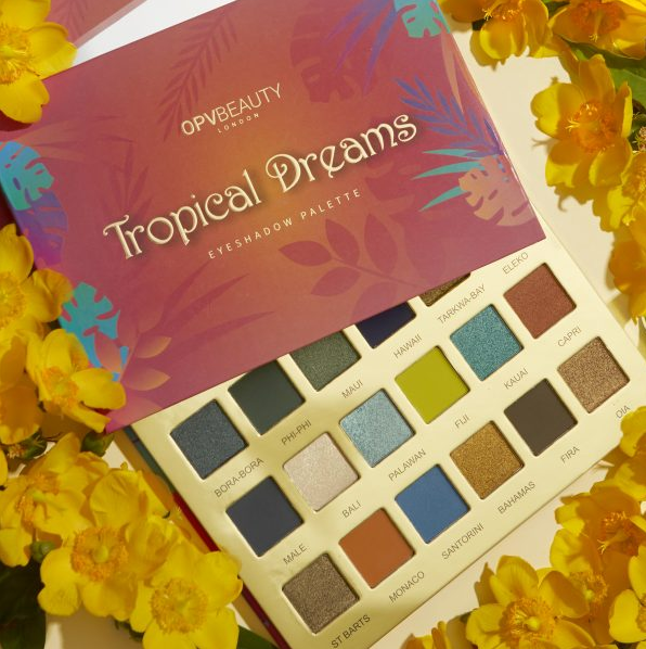 OPV BEAUTY TROPICAL DREAM PALETTE - OPV BEAUTY TROPICAL DREAM PALETTE