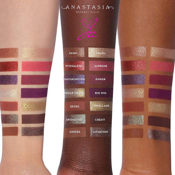 ANASTASIA X JACKIE AINA EYESHADOW PALETTE FOR FALL 2019 1 - ANASTASIA X JACKIE AINA EYESHADOW PALETTE FOR FALL 2019