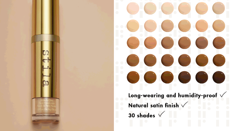 Stila New Hide Chic Fluid Foundation 2019 3 793x450 - STILA NEW HIDE & CHIC FLUID FOUNDATION 2019