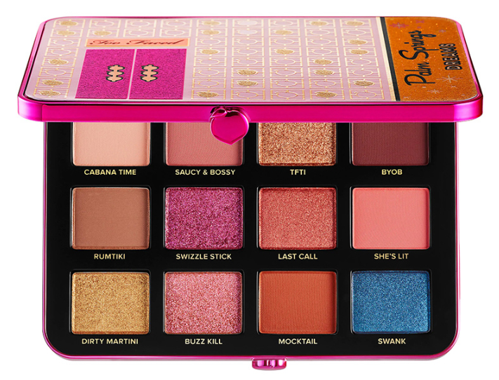 TOO FACED PALM SPRINGS DREAMS EYESHADOW PALETTE FOR FALL 2019 - TOO FACED PALM SPRINGS DREAMS EYESHADOW PALETTE FOR FALL 2019