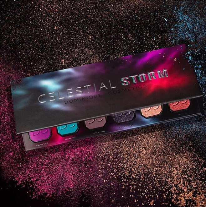 DOMINIQUE COSMETICS THE CELESTIAL STORM EYESHADOW PALETTE 2 - DOMINIQUE COSMETICS THE CELESTIAL STORM EYESHADOW PALETTE