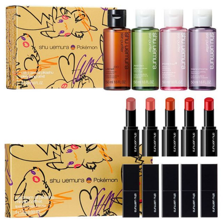 SHU UEMURA × POKEMON PRODUCT COLLABORATION FOR HOLIDAY 2019 1 - SHU UEMURA × POKEMON 2019 Christmas Holiday Collection