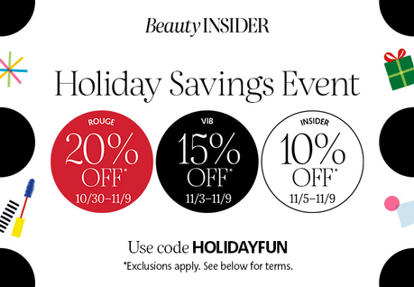 Sephoras Holiday Savings Event—November - Sephora Sales Calendar 2022