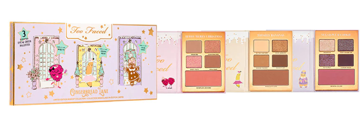 Too Faced Gingerbread Lane Gift Set - TOO FACED 2019 Christmas Holiday Collection