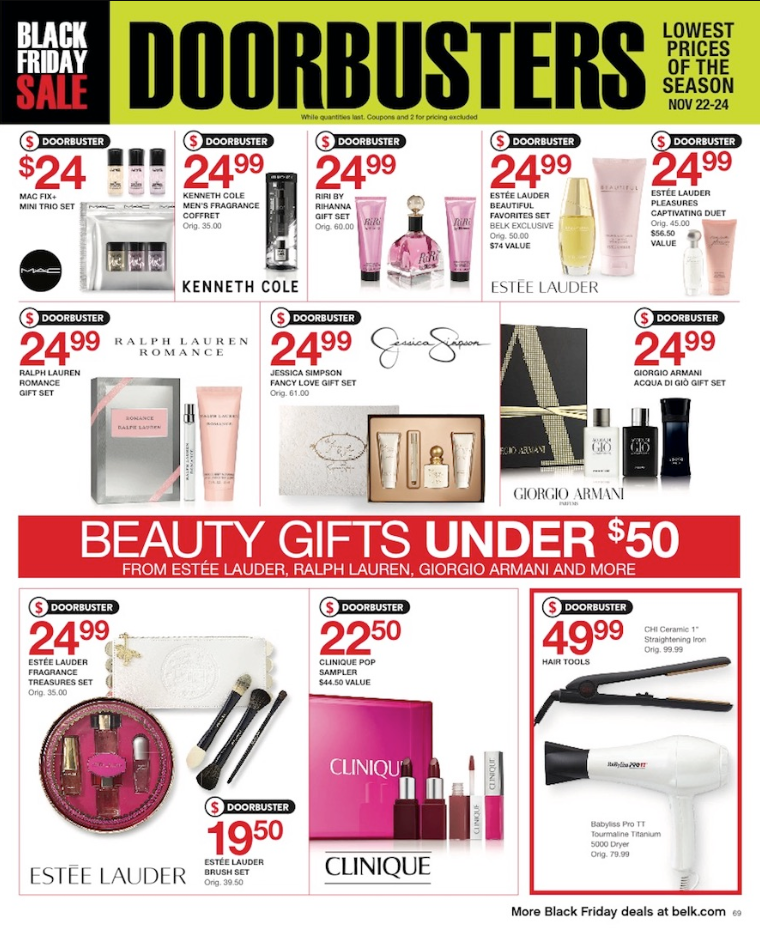 Belk Black Friday 2020 Beauty Deals & Sales | Chic moeY