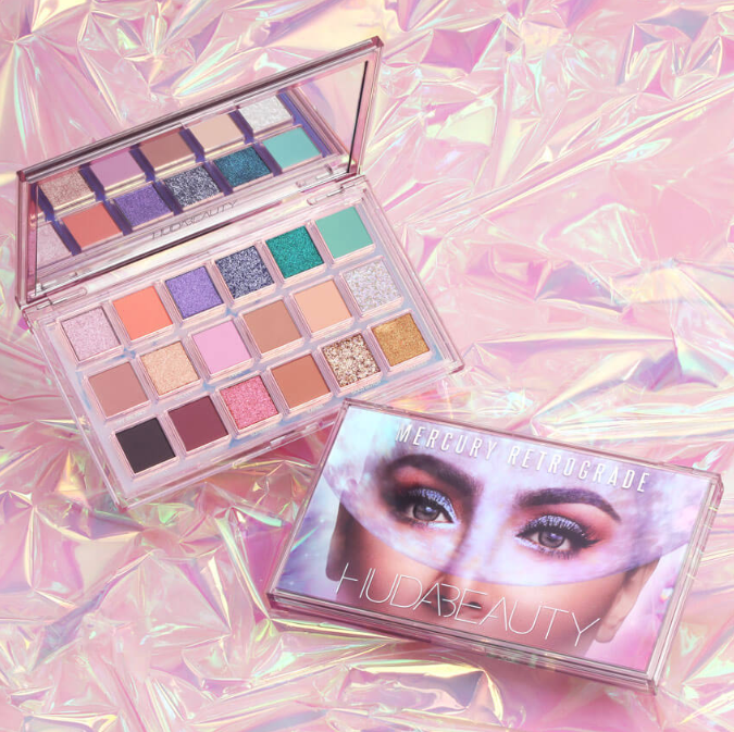 Huda Beauty Mercury Retrograde Eyeshadow Palette For Holiday 2019 2 - HUDA BEAUTY 2019 Christmas Holiday Collection