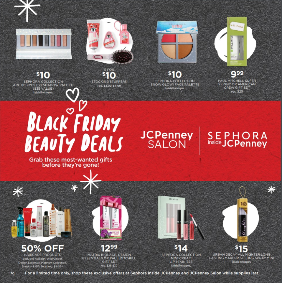 JCPenney Black Friday 2020 Beauty Deals & Sales | Chic moeY