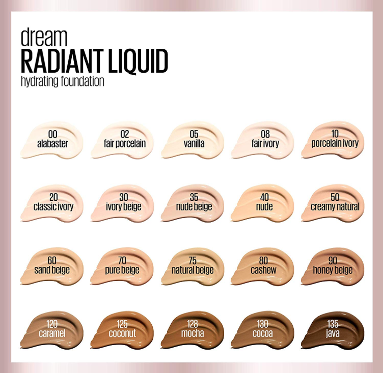 MAYBELLINE DREAM RADIANT LIQUID FOUNDATION OPENS PRE SALE 2 - MAYBELLINE DREAM RADIANT LIQUID FOUNDATION OPENS PRE-SALE