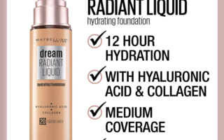 MAYBELLINE DREAM RADIANT LIQUID FOUNDATION OPENS PRE SALE 320x200 - MAYBELLINE DREAM RADIANT LIQUID FOUNDATION OPENS PRE-SALE