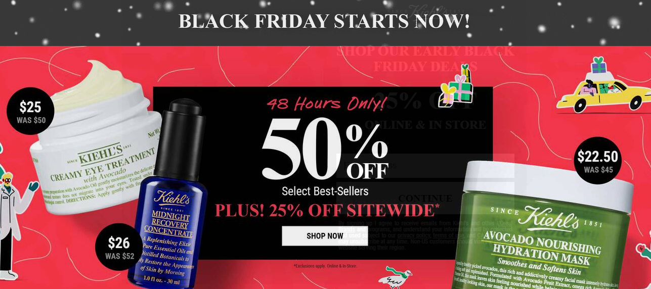 1 26 - Kiehl's Black Friday 2022