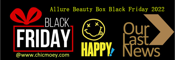 1 37 - Allure Beauty Box Black Friday 2022