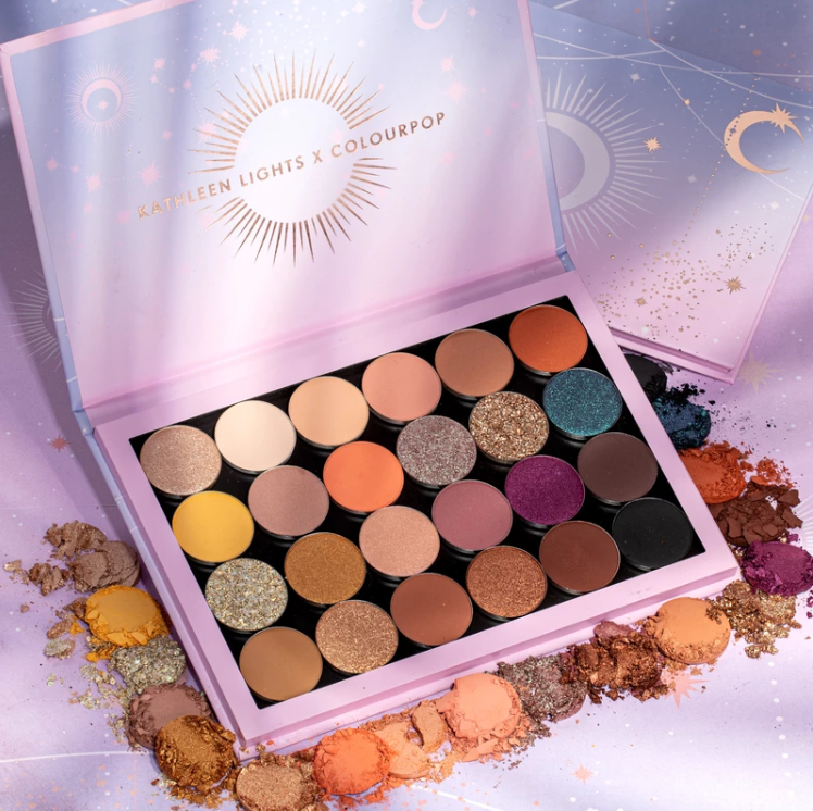 COLOURPOP KATHLEEN LIGHTS MINOR IN ASTROLOGY LIGHT AS AIR SIGNS PALETTES - COLOURPOP X KATHLEEN LIGHTS MINOR IN ASTROLOGY & LIGHT AS AIR SIGNS PALETTES