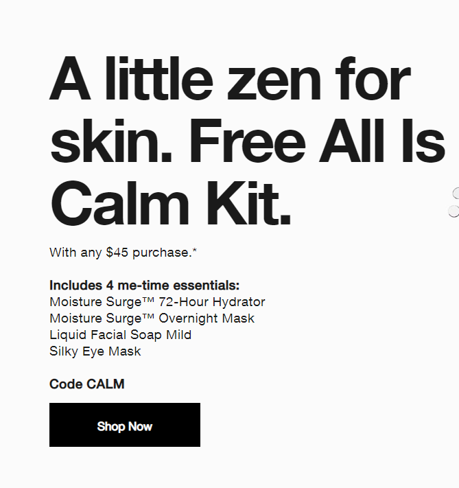 Clinique gift with purchase December 2019 schedule Chic moeY