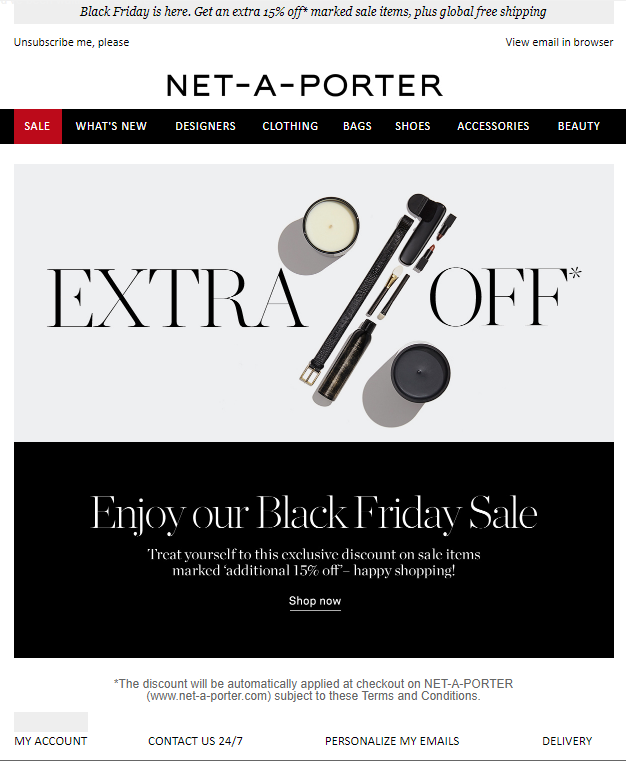 NET-A-PORTER Black Friday 2020 Beauty Deals & Sales | Chic moeY