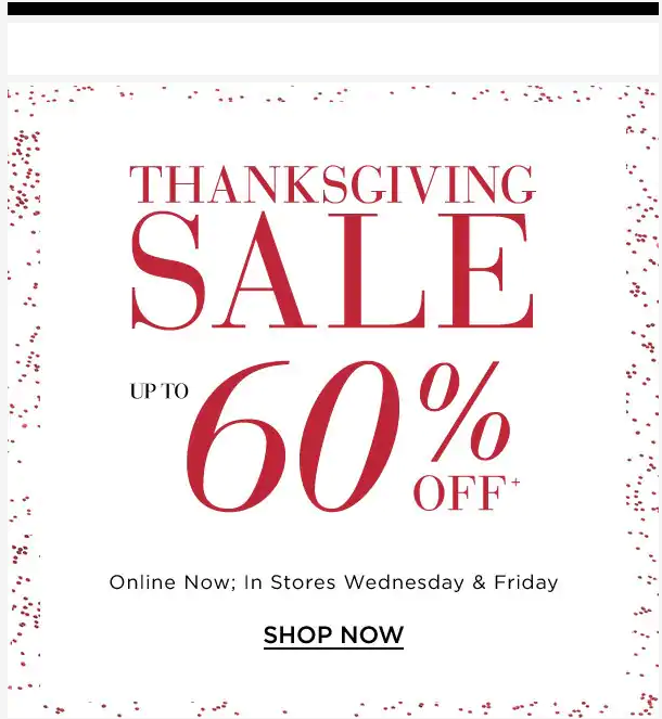 saks fifth avenue black friday