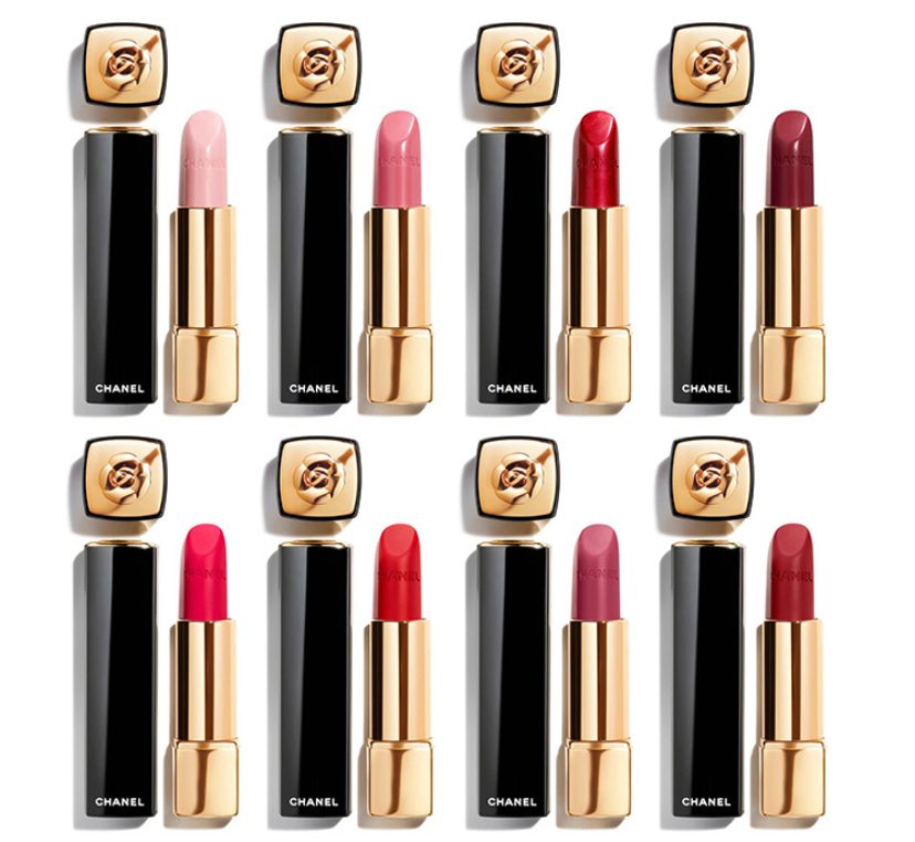 CHANEL CAMELIA ROUGE ALLURE LIP COLORS LIP PENCILS FOR SPRING 2020 AVAILABLE NOW 1 - CHANEL CAMELIA ROUGE ALLURE LIP COLORS & LIP PENCILS FOR SPRING 2020 AVAILABLE NOW