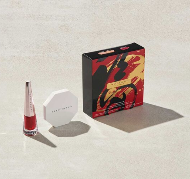 Fenty Beauty Stunna 2020 Lunar New Year Highlighter Lip Set Chic Moey