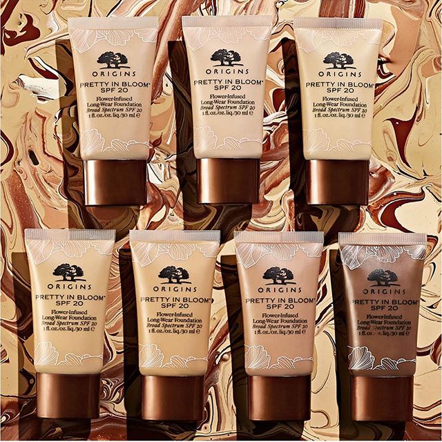 ORIGINS PRETTY IN BLOOM FLOWER INFUSED LONG WEAR FOUNDATION 2 - ORIGINS PRETTY IN BLOOM FLOWER-INFUSED LONG-WEAR FOUNDATION