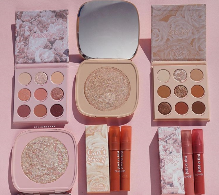 The ColourPop Blush Crush Collection is a rose-hued collection,and the Colo...