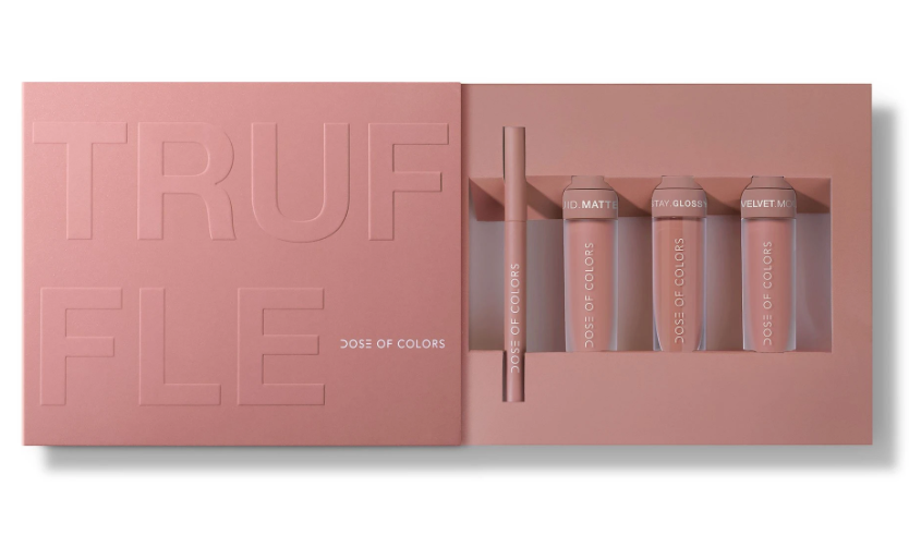 DOSE OF COLORS LIMITED EDITION STONE TRUFFLE LIP SETS FOR SPRING 2020 2 - DOSE OF COLORS LIMITED EDITION STONE & TRUFFLE LIP SETS FOR SPRING 2020