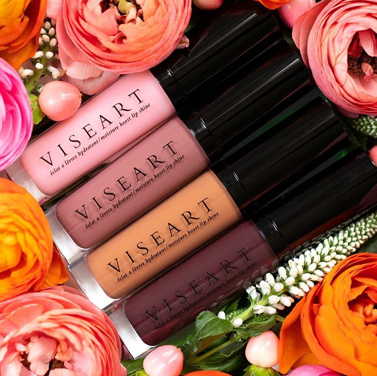 VISEART MOISTURE BOOST OIL LIP SHINE COLLECTION FOR VALENTINES DAY - VISEART MOISTURE BOOST OIL LIP SHINE COLLECTION FOR VALENTINE'S DAY