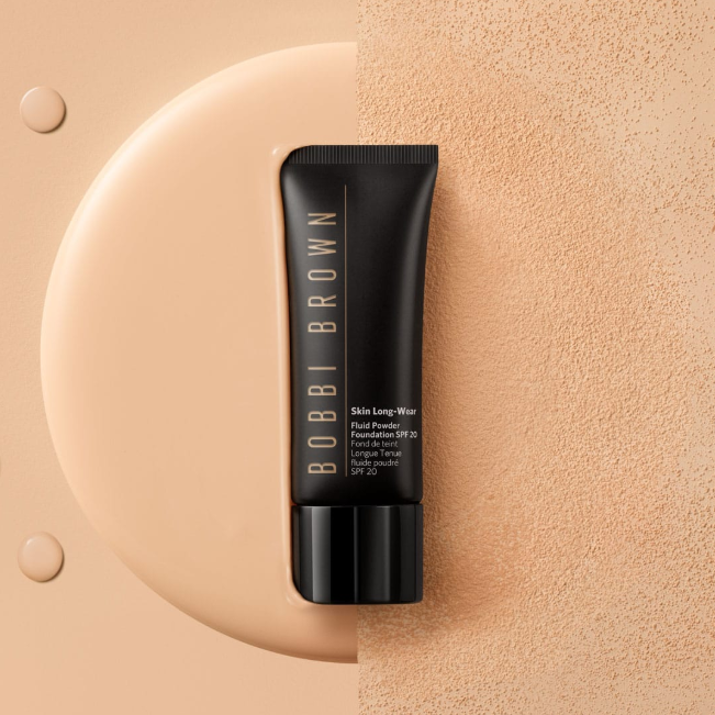 BOBBI BROWN SKIN LONG WEAR FLUID POWDER FOUNDATION SPF 20 AVAILABLE NOW 2 - BOBBI BROWN SKIN LONG-WEAR FLUID POWDER FOUNDATION SPF 20 AVAILABLE NOW