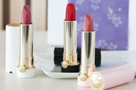 TATCHA SILK BLOSSOMS LIPSTICK TRIOS FOR SPRING 2020 1 450x300 - TATCHA SILK BLOSSOMS LIPSTICK TRIOS FOR SPRING 2020