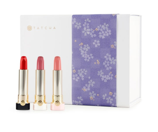 TATCHA SILK BLOSSOMS LIPSTICK TRIOS FOR SPRING 2020 2 - TATCHA SILK BLOSSOMS LIPSTICK TRIOS FOR SPRING 2020