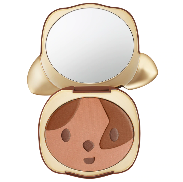 TOO FACED SUN PUPPY BRONZE LIMITED EDITION CLOVER COMPACT 3 - TOO FACED SUN PUPPY BRONZE LIMITED EDITION CLOVER COMPACT