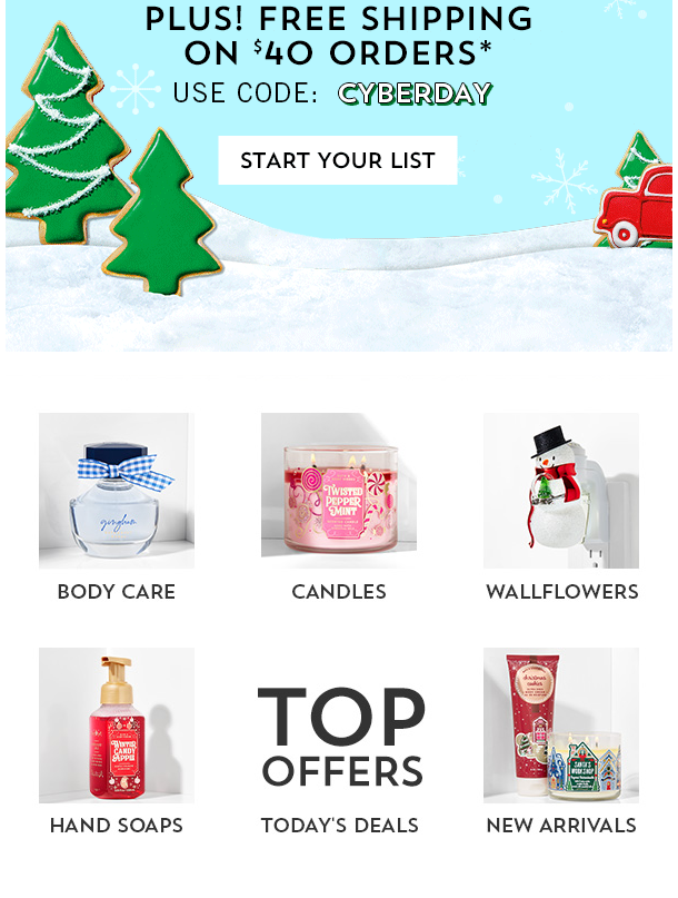 Bath and Body Works Cyber Monday 2020 Beauty Deals & Sales ...