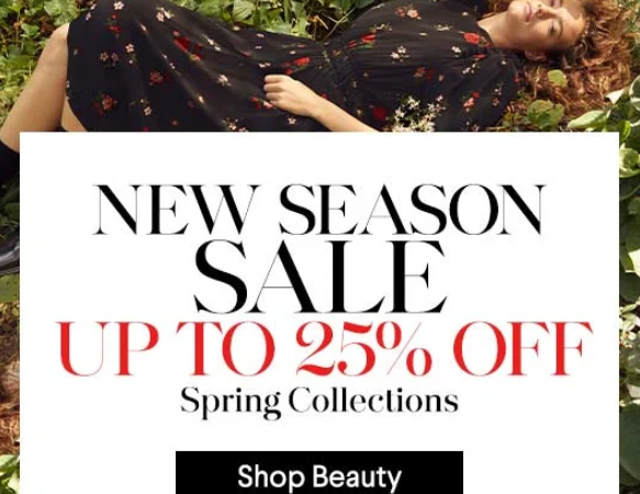 Bergdorf Goodman Spring Sale Up to 25 Off and Free Shipping 2 583x450 - Bergdorf Goodman Spring Sale - Up to 25% Off and Free Shipping