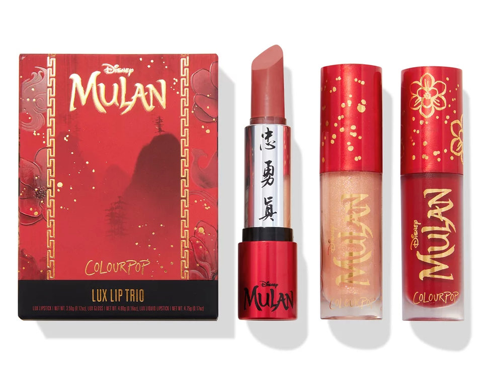 COLOURPOP x DISNEY MULAN COLLECTION PRELIMINARY INFORMATION 3 - COLOURPOP x DISNEY MULAN COLLECTION COMPELTE INFORMATION