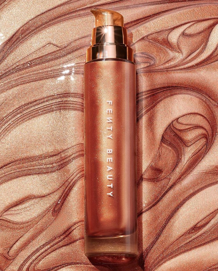 FENTY BEAUTY COGNAC CANDY DIAMOND BOMB BODY LAVA BODY LUMINIZER 2 - FENTY BEAUTY COGNAC CANDY DIAMOND BOMB & BODY LAVA BODY LUMINIZER