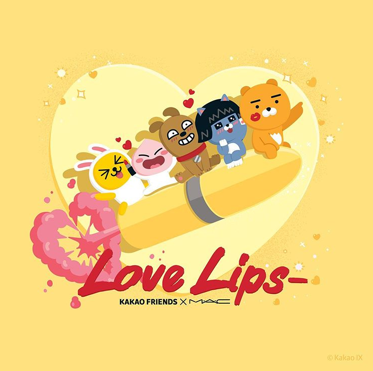 MAC x Kakao Friends Love Lips Collection 19 - MAC x KAKAO FRIENDS LOVE LIPS COLLECTION