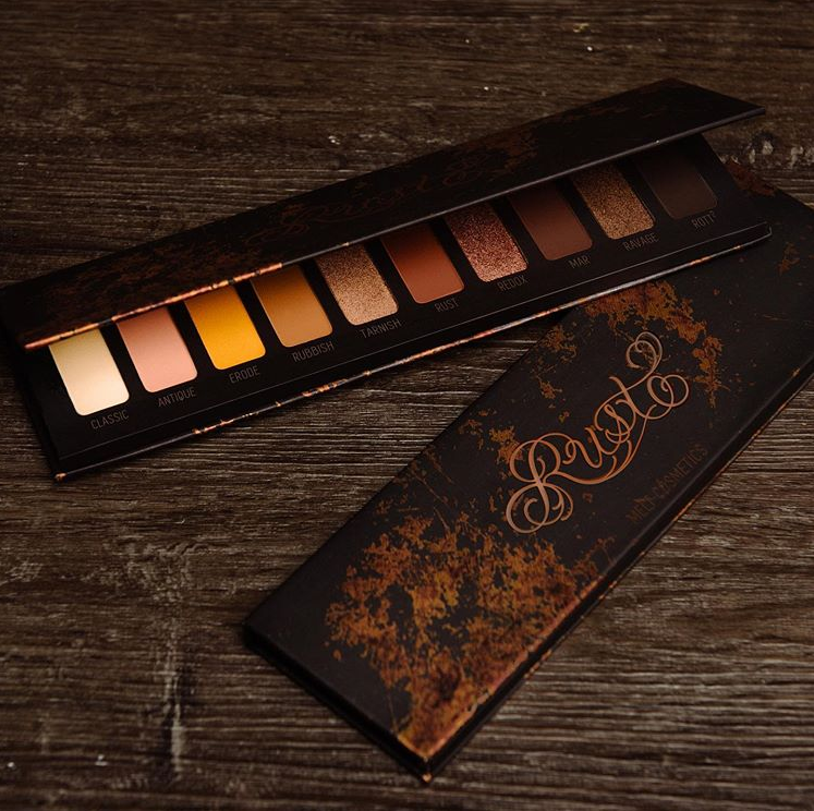 MELT COSMETICS RUST EYESHADOW PALETTE ARRIVES IN NEUTRAL SHADES 1 - MELT COSMETICS RUST EYESHADOW PALETTE ARRIVES IN NEUTRAL SHADES