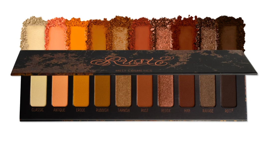 MELT COSMETICS RUST EYESHADOW PALETTE ARRIVES IN NEUTRAL SHADES 2 - MELT COSMETICS RUST EYESHADOW PALETTE ARRIVES IN NEUTRAL SHADES