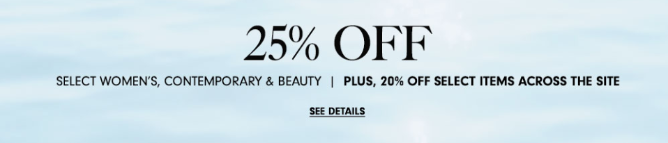 Neiman Marcus Limited Sale 25 Off and Free Gift 2 - Neiman Marcus Limited Sale - 25% Off and Free Gift