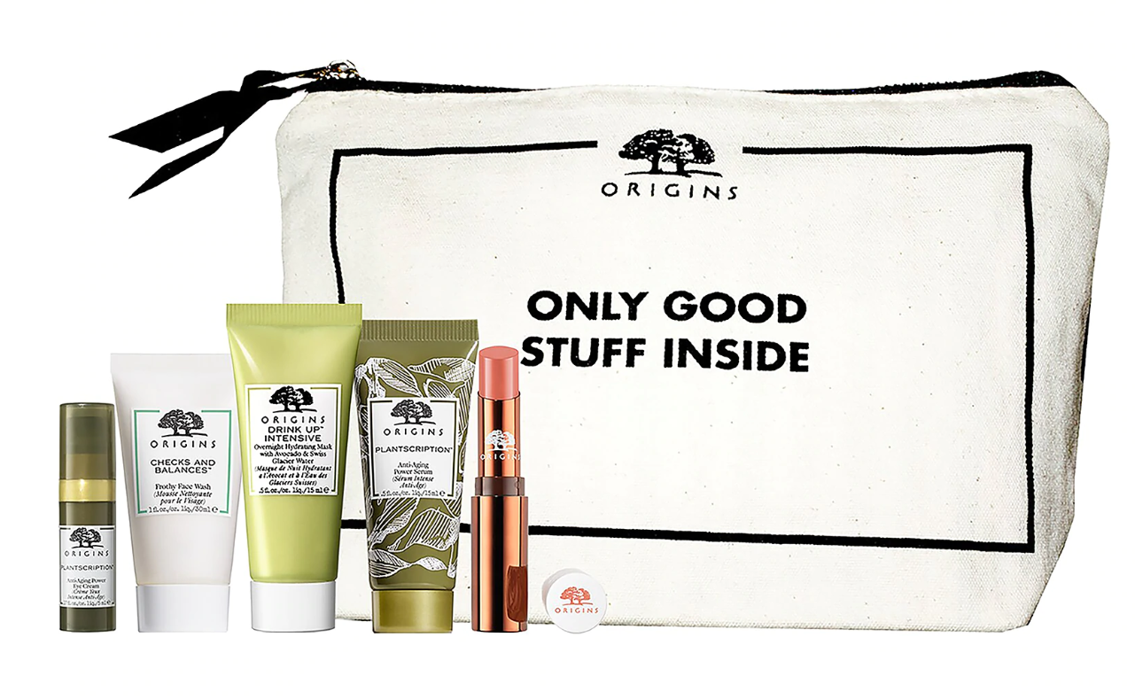 List of Origins gift with purchase 2020 schedule Chic moeY