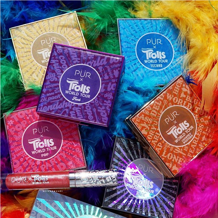 PÜR X TROLLS WORLD TOUR MAKEUP COLLECTION CELEBRATING THE NEW MOVIE - PÜR X TROLLS WORLD TOUR MAKEUP COLLECTION CELEBRATING THE NEW MOVIE