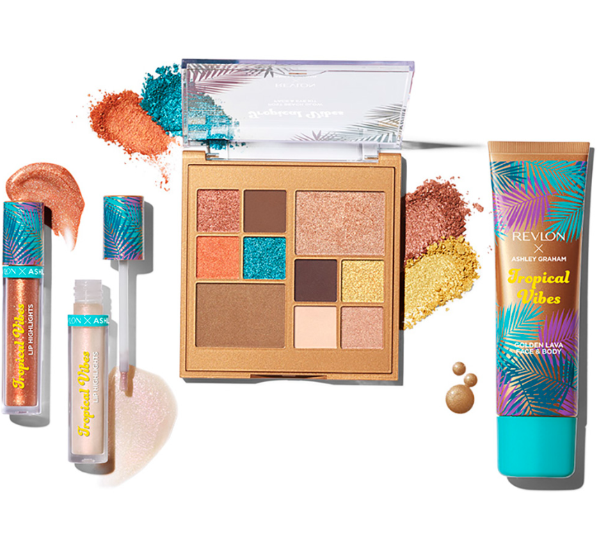 REVLON x ASHLEY GRAHAM TROPICAL VIBES COLLECTION INSPIRED BY TROPICAL SCENERY 3 - REVLON x ASHLEY GRAHAM TROPICAL VIBES COLLECTION INSPIRED BY TROPICAL SCENERY