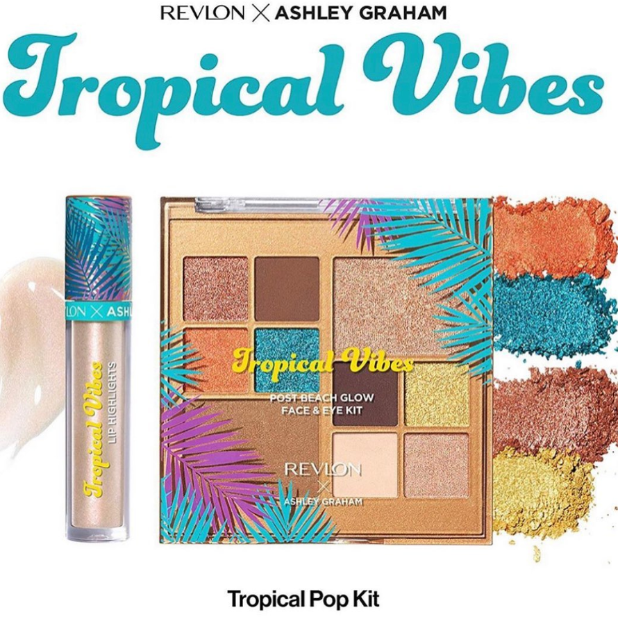 REVLON x ASHLEY GRAHAM TROPICAL VIBES COLLECTION INSPIRED BY TROPICAL SCENERY 4 - REVLON x ASHLEY GRAHAM TROPICAL VIBES COLLECTION INSPIRED BY TROPICAL SCENERY