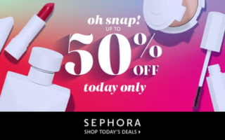 Sephora Oh Snap！Daily Deals 2020 up to 50 off 1 320x200 - Sephora Oh Snap 2021