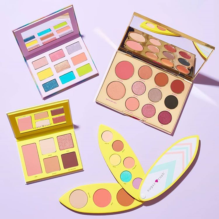 The latest Tarte Sugar Rush Eye & Cheek Palettes includes four make...