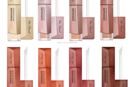 TOO FACED MELTED CHOCOLATE MATTE LIQUID EYESHADOW FOR SUMMER 2020 1 450x300 - TOO FACED MELTED CHOCOLATE MATTE LIQUID EYESHADOW FOR SUMMER 2020